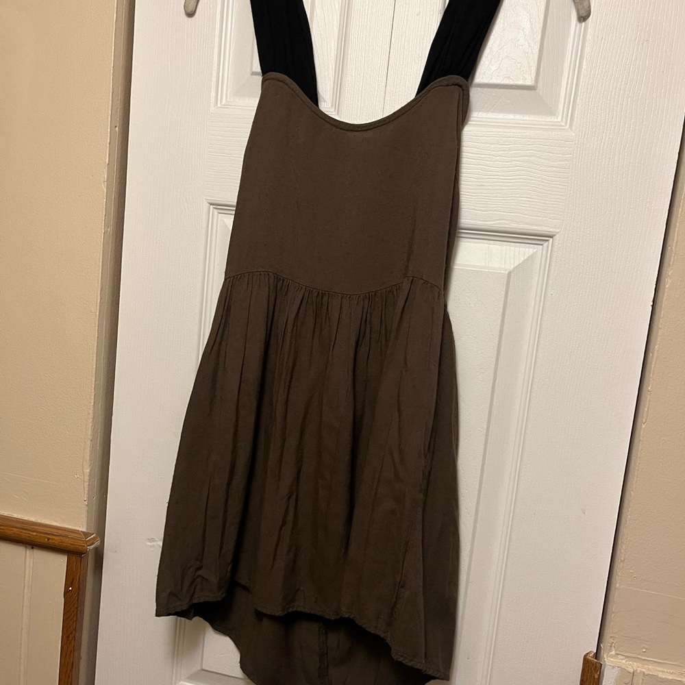 Babydoll open back tunic/minidress EUC